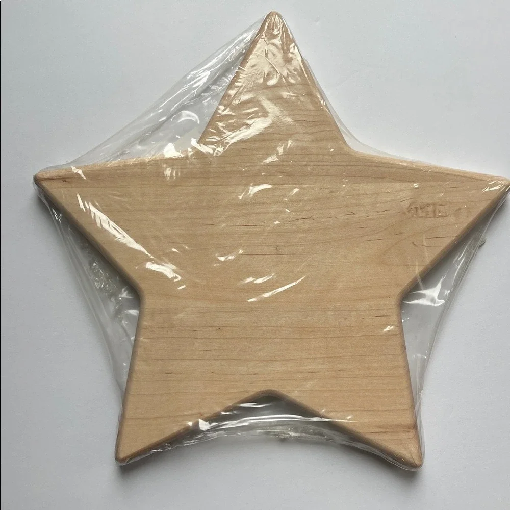 Longaberger Woodcrafts WDC Star Cutting Board NEW‎